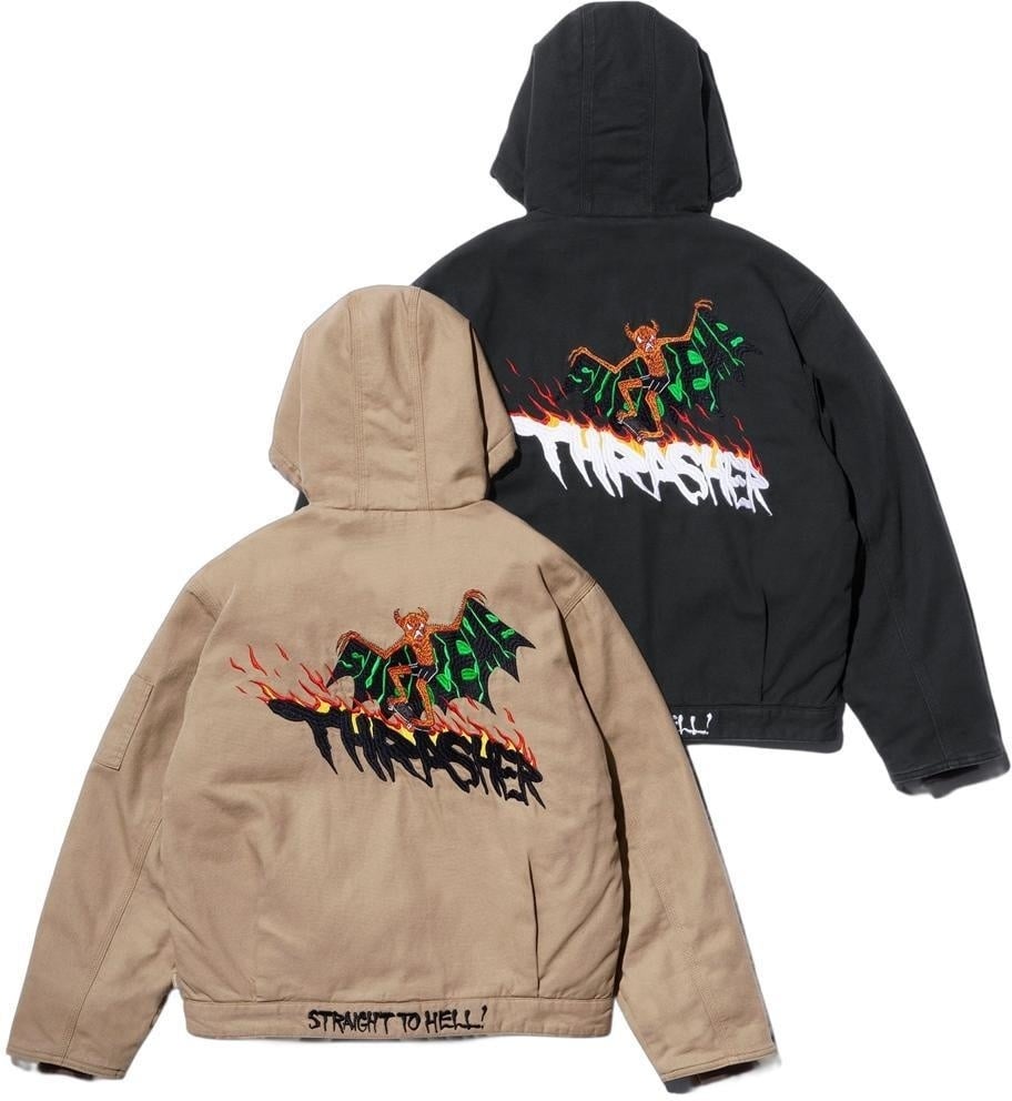Supreme®/Thrasher® Hooded Work Jacket